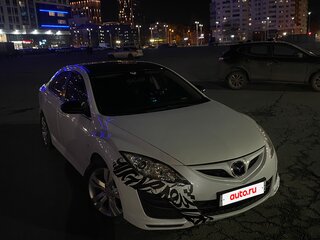 2011 Mazda 6 II (GH) Рестайлинг, белый, 670000 рублей, вид 3
