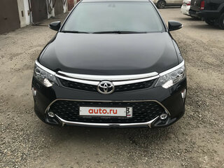 2017 Toyota Camry VII (XV50) Рестайлинг 2, чёрный, 2500000 рублей, вид 1