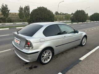 2002 BMW 3 серии Compact 318i IV (E46) Рестайлинг, серебристый, 700000 рублей, вид 4
