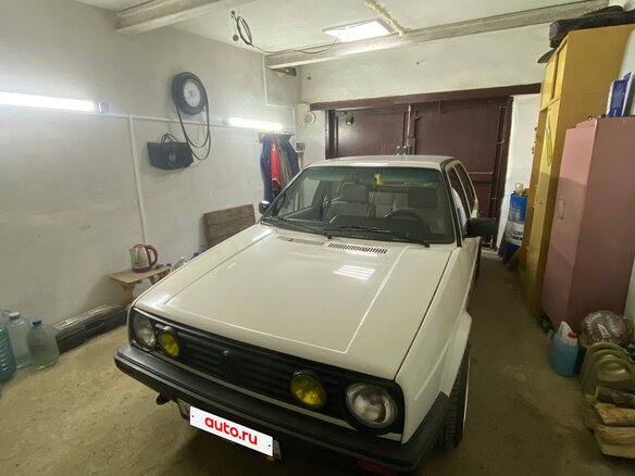 1984 Volkswagen Golf II, белый, 450000 рублей