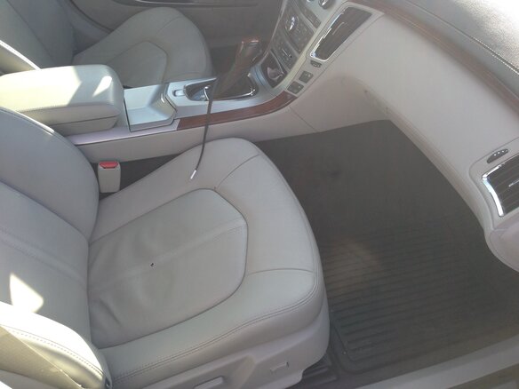 2012 Cadillac CTS II, голубой - вид 4