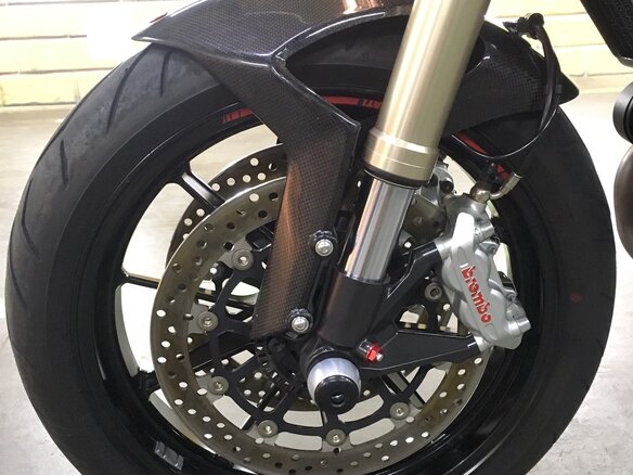 2011 Ducati Monster 1100, чёрный - вид 7