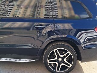 2016 Mercedes-Benz GLS 350 d I (X166), синий, 5450000 рублей, вид 2