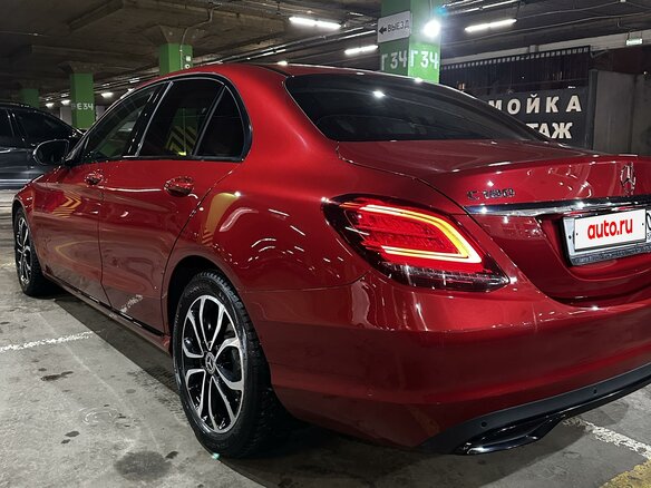 2019 Mercedes-Benz C-Класс 180 IV (W205) Рестайлинг, красный, 3199999 рублей - вид 5