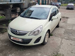 2011 Opel Corsa D Рестайлинг II, белый, 420000 рублей, вид 2