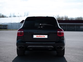 2007 Porsche Cayenne Turbo I Рестайлинг (957), чёрный, 1600000 рублей, вид 3