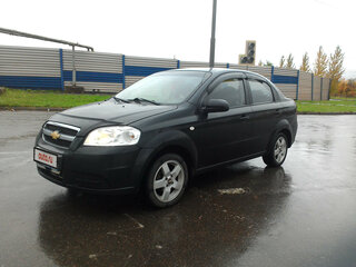 2011 Chevrolet Aveo I Рестайлинг, чёрный, 500000 рублей, вид 1