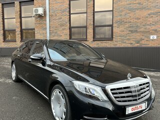 2016 Mercedes-Benz Maybach S-Класс 500 I (X222), чёрный, 3850000 рублей, вид 5