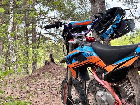 2025 Kayo Basic TT125, синий, 75000 рублей, вид 1
