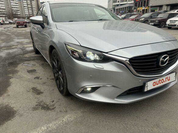 2015 Mazda 6 III (GJ) Рестайлинг, серый, 1870000 рублей - вид 10