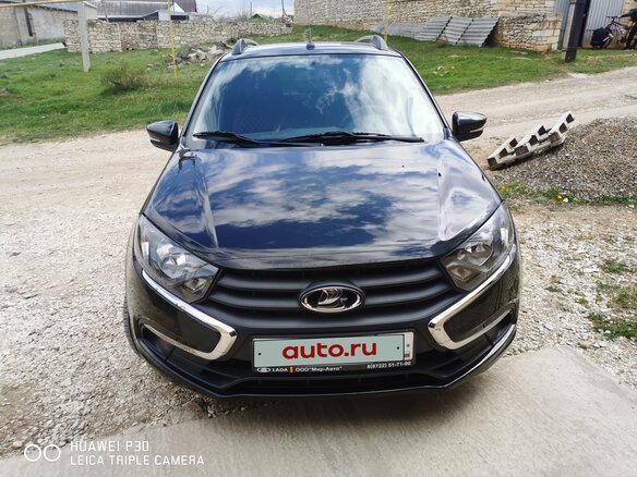 2022 Lada (ВАЗ) Granta I Рестайлинг, чёрный, 850000 рублей - вид 1