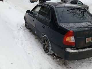 2010 Hyundai Accent ТагАЗ II, чёрный, 605000 рублей, вид 5