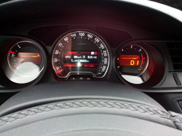 2012 Citroen C5 II, синий - вид 8