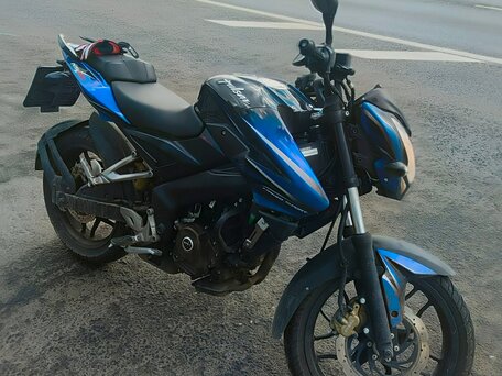 2016 Bajaj Pulsar NS 200, синий, 199000 рублей, вид 4