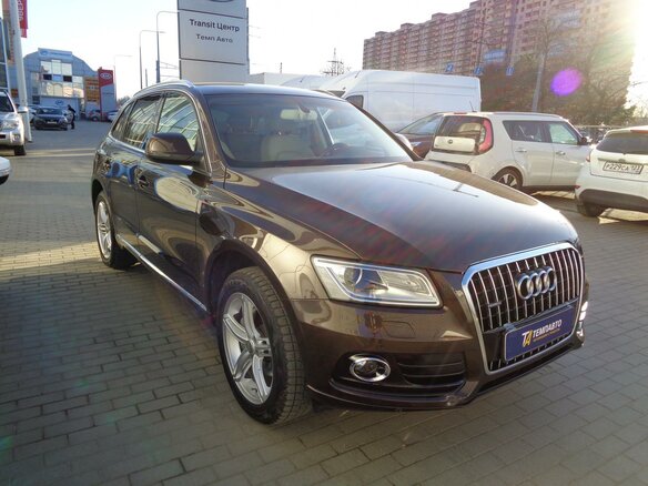 2013 Audi Q5 I (8R) Рестайлинг, коричневый - вид 1