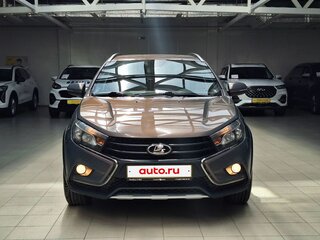 2018 Lada (ВАЗ) Vesta SW Cross I, голубой, 870000 рублей, вид 2
