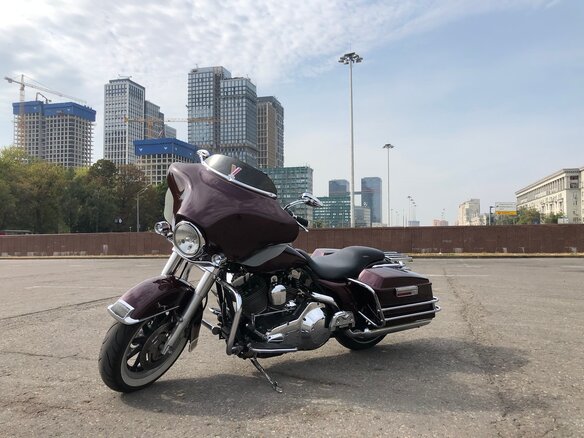 2001 Harley-Davidson Electra Glide, красный - вид 2