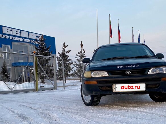 1993 Toyota Corolla VII (E100), зелёный, 235000 рублей - вид 1