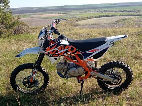 2024 Kayo Basic TT125, красный, 70000 рублей, вид 3