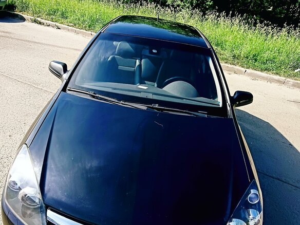 2009 Opel Astra H Рестайлинг, чёрный, 570000 рублей - вид 1