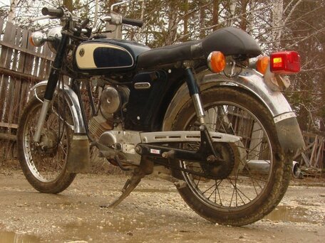 1998 Yamaha YB-1, зелёный, 110000 рублей, вид 3