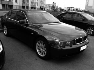 2004 BMW 7 серии Long 745Li IV (E65/E66), фиолетовый, 500000 рублей, вид 1