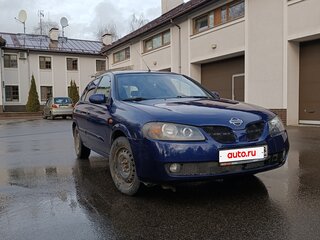 2004 Nissan Almera II (N16) Рестайлинг, синий, 400000 рублей, вид 3