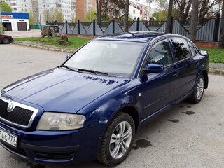 2006 Skoda Superb I Рестайлинг, синий, 750000 рублей, вид 5