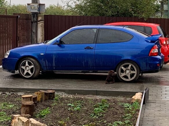 2013 Lada (ВАЗ) Priora I, синий, 500000 рублей - вид 1