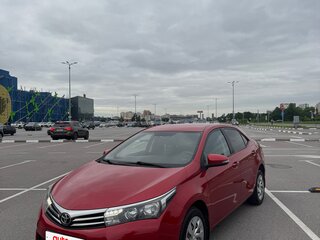 2013 Toyota Corolla XI (E160, E170, E180), красный, 1000000 рублей, вид 2