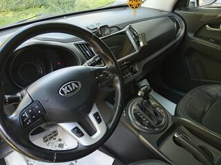 2013 Kia Sportage III, серебристый, 1400000 рублей, вид 4