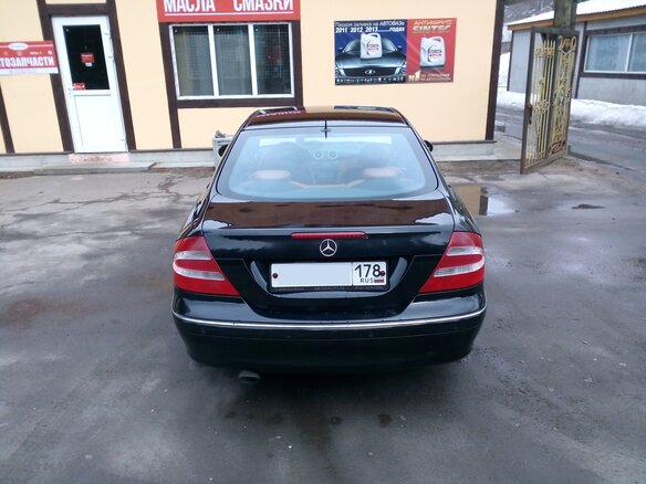 2003 Mercedes-Benz CLK-Класс 200 II (W209), чёрный - вид 7
