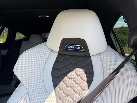2021 BMW X6 M III (F96), синий, 12000000 рублей - вид 8