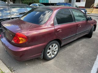 2007 Kia Spectra I Рестайлинг 2, красный, 250000 рублей, вид 5