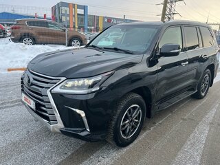 2018 Lexus LX 570 III Рестайлинг 2, чёрный, 8500000 рублей, вид 3