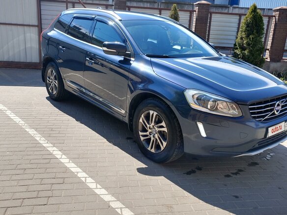 2014 Volvo XC60 I Рестайлинг, синий, 1658000 рублей