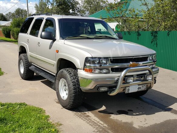 2004 Chevrolet Tahoe, серебристый - вид 5