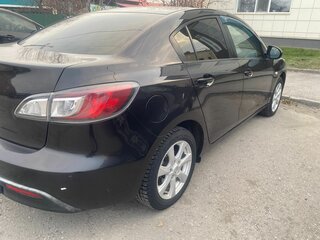 2010 Mazda 3 II (BL), чёрный, 980000 рублей, вид 3