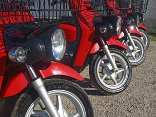 2010 Honda Benly, красный, 119000 рублей, вид 4