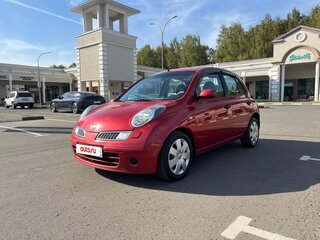 2009 Nissan Micra III (K12), красный, 605000 рублей, вид 1