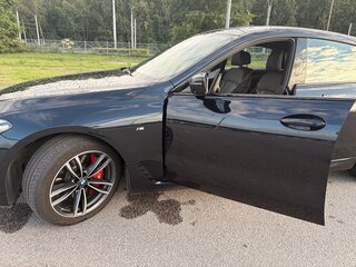 2020 BMW 6 серии Gran Turismo 630d xDrive IV (G32) Рестайлинг, чёрный, 5050000 рублей, вид 5