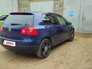 2006 Volkswagen Golf V, синий, 360000 рублей, вид 5