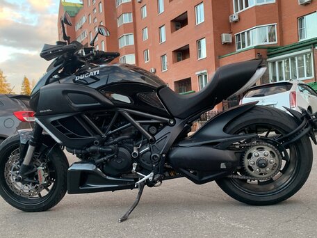 2012 Ducati Diavel, чёрный, 1200000 рублей, вид 2