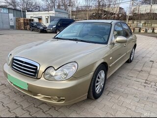 2001 Hyundai Sonata IV (EF) Рестайлинг, золотистый, 290000 рублей, вид 1