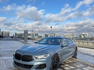 2020 BMW 8 серии Gran Coupe M850i xDrive II (G14/G15/G16), синий, 4950000 рублей, вид 3
