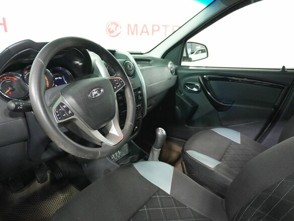 2022 Lada (ВАЗ) Largus Cross I Рестайлинг, белый, 1180000 рублей - вид 9