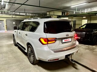 2018 Infiniti QX80 I Рестайлинг 2, белый, 4300000 рублей, вид 3