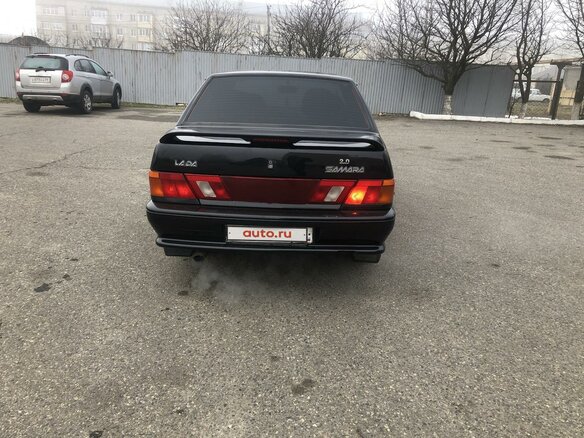 2010 Lada (ВАЗ) 2115, чёрный, 265000 рублей - вид 3