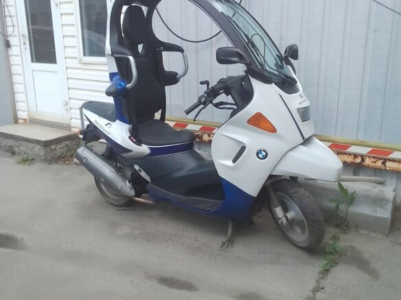 2001 BMW C 1, белый, 350000 рублей