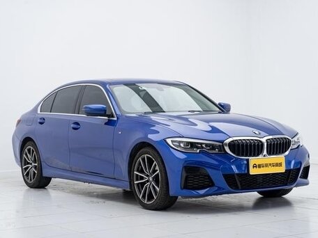 2021 BMW 3 серии Long 320Li VII (G2x), синий, 3190000 рублей, вид 3